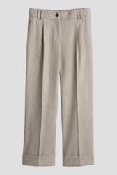 Photo produit 1 de Pantalon beige à plis de Opus pour Femmes