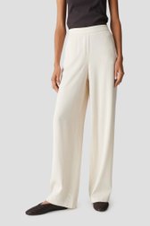 Pantalon beige ample avec taille élastique de Opus pour Femmes