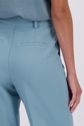 Détail de Pantalon bleu à jambes larges avec pli de D'Auvry pour Femmes