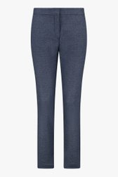 Pantalon bleu avec motif et taille élastiquée de Liberty Island pour Femmes