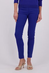 Détail de Pantalon bleu avec taille élastique de Claude Arielle pour Femmes