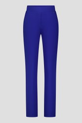 Photo produit 1 de Pantalon bleu avec taille élastique de Claude Arielle pour Femmes