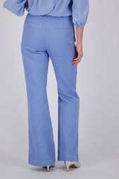 Pantalon bleu clair en bouclé  de D'Auvry pour Femmes