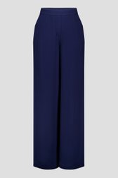 Pantalon bleu marine ample avec taille élastique de Liberty Island pour Femmes