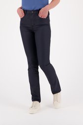 Pantalon bleu marine - straight fit de Liberty Island pour Femmes