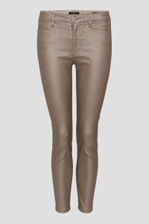 Pantalon bronzé avec coating - Slim fit de Opus pour Femmes