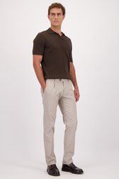 Le devant de Pantalon chino beige clair de Upper East pour Hommes