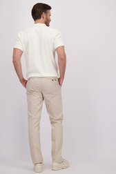 Le dos de Pantalon chino beige - Louisiana - regular fit de Brassville pour Hommes