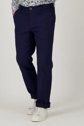 Pantalon chino bleu foncé de Dansaert Blue pour Hommes