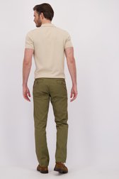 Le dos de Pantalon chino kaki - New York - Slim fit de Brassville pour Hommes