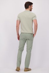 Le dos de Pantalon chino vert - Dallas - Slim fit de Brassville pour Hommes