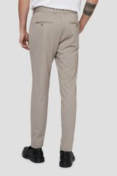 Le dos de Pantalon costume beige avec stretch de Matinique pour Hommes
