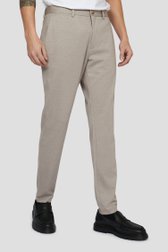 Le devant de Pantalon costume beige avec stretch de Matinique pour Hommes
