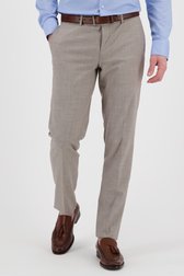 Pantalon de costume beige-brun - regular fit de Dansaert Black pour Hommes