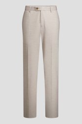 Photo produit 1 de Pantalon de costume beige chiné - Regular fit de Dansaert Black pour Hommes