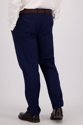 Pantalon de costume bleu à carreaux - Comfort fit	 de Dansaert Black pour Hommes