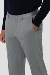 Détail de Pantalon de costume bleu chiné de Benvenuto pour Hommes