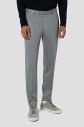 Le devant de Pantalon de costume bleu chiné de Benvenuto pour Hommes