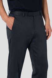 Détail de Pantalon de costume bleu foncé chiné de Benvenuto pour Hommes