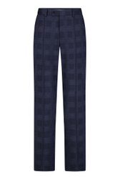 Pantalon de costume bleu foncé - Slim fit de Dansaert Black pour Hommes