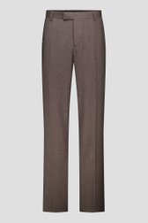 Photo produit 1 de Pantalon de costume marron foncé - Slim fit de Dansaert Black pour Hommes