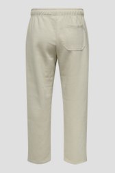 Photo produit 2 de Pantalon de jogging beige de Only & Sons pour Hommes