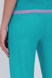 Pantalon droit turquoise de Claude Arielle pour Femmes