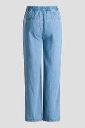 Photo produit 2 de Pantalon en jean bleu clair fluide de Yest Curve pour Femmes