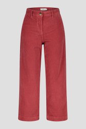 Pantalon en velours côtelé rose - longueur 7/8 de Liberty Loving nature pour Femmes