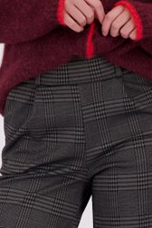 Détail de Pantalon gris à carreaux de JDY pour Femmes