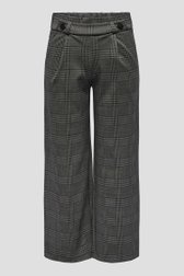 Photo produit 1 de Pantalon gris à carreaux de JDY pour Femmes