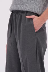 Détail de Pantalon gris avec bande latérale de Geisha pour Femmes