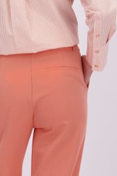 Détail de Pantalon habillé à coupe ample – Rose saumon de Liberty Island pour Femmes