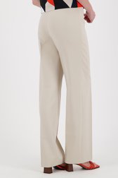 Pantalon habillé beige clair de D'Auvry pour Femmes