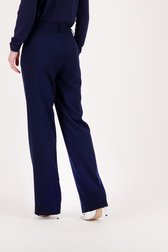 Pantalon habillé bleu - straight fit de D'Auvry pour Femmes