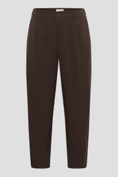 Photo produit 1 de Pantalon habillé brun - longueur 7/8 de Kaffe Curve pour Femmes