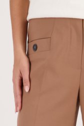 Pantalon habillé marron - longueur 7/8 de More & More pour Femmes
