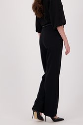 Pantalon habillé noir - straight fit de D'Auvry pour Femmes