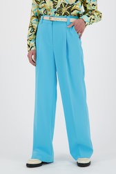 Pantalon habillé turquoise  de Louise pour Femmes