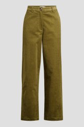 Photo produit 1 de Pantalon kaki en velours côtelé – longueur 7/8 de Libelle pour Femmes