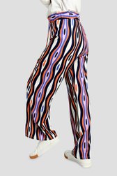 Pantalon large à imprimé coloré de Bicalla pour Femmes