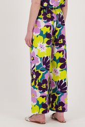 Pantalon large à imprimé floral coloré de Libelle pour Femmes