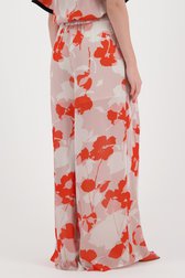 Pantalon large avec imprimé floral romantique de D'Auvry pour Femmes