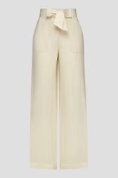 Pantalon large beige en lin de Liberty Loving nature pour Femmes