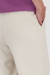 Pantalon large beige - longueur 7/8 de Claude Arielle pour Femmes