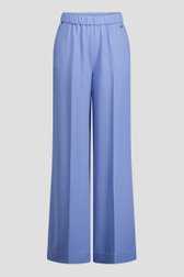 Photo produit 1 de Pantalon large bleu clair effet denim de Claude Arielle pour Femmes