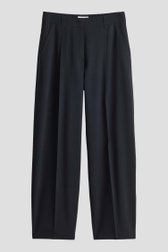 Photo produit 1 de Pantalon large bleu foncé à taille élastique de Opus pants pour Femmes