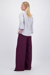 Le dos de Pantalon large bordeaux de D'Auvry pour Femmes