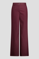Photo produit 1 de Pantalon large bordeaux de Liberty Island pour Femmes