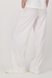 Pantalon large en lin blanc  de Liberty Island pour Femmes